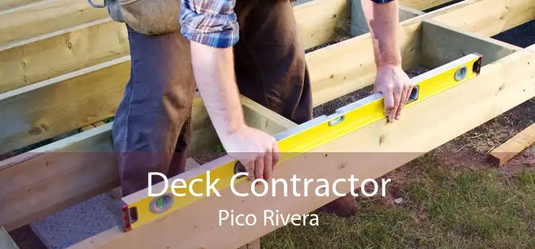 Deck Contractor Pico Rivera