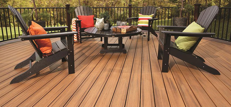 Black TREX Decking in Pico Rivera, CA