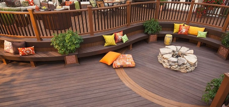 Gray TREX Decking in Pico Rivera, CA