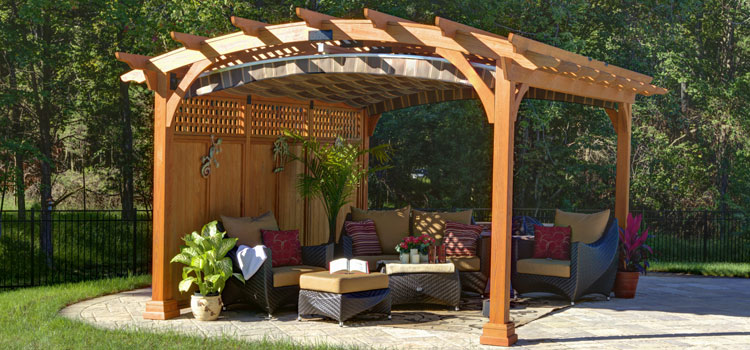 Modern Wood Pergola Installation in Pico Rivera, CA